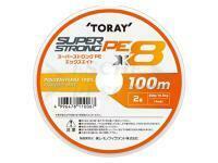 Trecciato Toray Super Strong PE x8 100m Connected #0.6 11lb