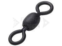 Girelle Dam Madcat Stainless Crane Swivel #1 220lb / 100kg Black 10pcs