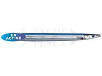 Esca Savage Gear 3D Line Thru Sandeel 110mm - 14 Blue Silver UV