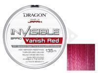 Treccia Dragon Invisible Vanish Red 135m 0.10mm