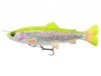 Esca Siliconich Savage Gear 4D Line Thru Pulse Tail Trout 16cm 51g Slow Sinking - Lemon Trout Fluo