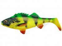 Esca Siliconich Savage Gear 4D Perch Shad Bulk 12.5cm 20g - Firetiger Fluo