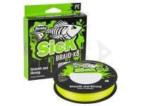 Filo trecciato Berkley Sick Braid X8 - BSKBFS30-FLG BK SICK BRD FLGRN - Flame Green 150m 0.19mm