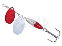 Esche Artificiali Cucchiaini Balzer Colonel Metallica with 2 Spinner Blades 22g - Silver / Red