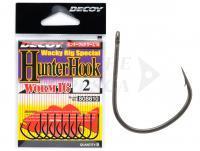 Ami Decoy Hunter Hook Worm 16 Mat Black - #1/0