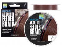 Trecciato Preston Reflo Absolute Feeder Braid 150m 0.12mm 18.5lb 8.40kg