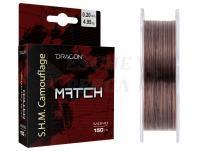 Monofilo Dragon S.H.M Camouflage Match 150m 0.18mm