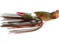 Esca Live Target Hollow Body Craw Jig 5cm 21g - Brown/Red