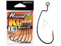 Ami Decoy Ringed Kg Hook Worm417 NS Black - #5/0