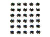 Adhesive Eyes 4,5mm Silver Black