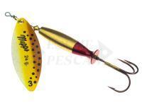 Cucchiaino rotante Mepps Aglia Long Heavy - Brown Trout #3/24g