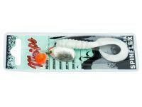 Spinner Mepps Aglia Spinflex #2 | 10g - Silver/White Twister