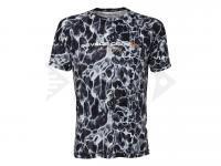 Savage Gear Night UV T-Shirt Black Waterprint - XXL