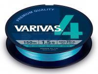 Trecciato Varivas PE 4 Water Blue Edition 150m #1.5 25lb