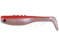 Esche siliconich Dragon Bandit 6cm  PEARL/RED  silver glitter