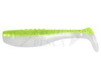 Esche siliconich Dragon Bandit PRO 6cm PEARL/CHARTREUSE black glitter