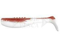 Esche siliconich Dragon Bandit PRO 6cm WHITE/CLEAR red glitter