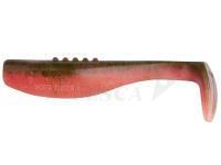 Esche siliconich Dragon Bandit PRO 8.5cm GLOW/MOTOR OIL red/black glitter