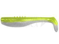 Esche siliconich Dragon Bandit PRO 8.5cm PEARL/SUPER YELLOW silver glitter