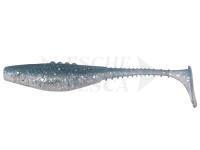 Esche siliconich Dragon Belly Fish Pro  5cm - Clear/Clear Smoked - Blue/Siver Glitter