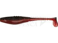 Esche siliconich Dragon Belly Fish Pro  5cm - Red/Black - Black/Red glitter