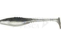Esche siliconich Dragon Belly Fish Pro 8.5cm - Pearl /Clear Smoked - Blue/Black glitter