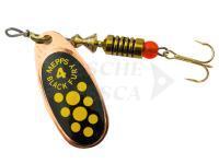 Cucchiaino rotante Mepps Black Fury Copper / Yellow Dots - #4 | 8.00g