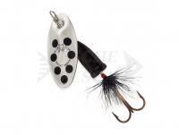 Cucchiaino Rotante Blue Fox Vibrax Bullet Fly #2 | 8g - Silver / Black