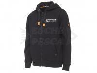 Felpe con cappuccio Savage Gear Urban Zip Hoodie Black Ink - M