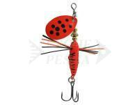 Esca Jenzi Larven Spinner 3.5g - Black Red