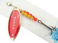 Spinner Mepps Aglia Long Redbo #4 | 17g - Copper