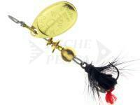 Cucchiaino Rotanto Mepps Aglia Mouche Gold / Black #0 2.5g