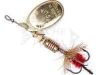 Cucchiaino rotante Mepps Aglia Mouche Gold / Red #1 3.6g