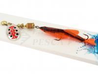 Spinner Mepp Aglia TW Mino #2 | 6.5g | 6 cm mino - Silver / red