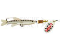 Spinner Mepp Aglia TW Mino #3 | 9.5g | 6 cm mino - Silver / natural