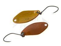 Cucchiaino ondulante trota Nories Masukuroto Weeper 1.5g 23mm - #004 (Brown / Ocher)