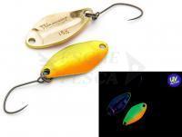 Cucchiaino ondulante trota Nories Masukuroto Weeper 1.5g 23mm - #044 (Gold-Orange / Gold)