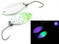 Cucchiaino ondulante trota Nories Masukuroto Weeper 1.5g 23mm - #066 (ChartGlitter / Perl)