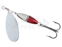 Esche Artificiali Cucchiaini Balzer Colonel Metallica 3g - Silver / Silver/Red