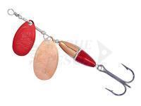 Esche Artificiali Cucchiaini Balzer Colonel Metallica with 2 Spinner Blades 14g - Copper / Red