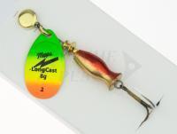 Esca Artificiali Cucchiaini Mepps Aglia LongCast #2 8g - Tiger