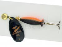 Esca Artificiali Cucchiaini Mepps Aglia LongCast #3 12g - Black / Orange