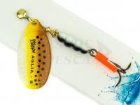 Cucchiaino rotante Mepps Aglia Micropigments #5 | 13g - Brown Trout