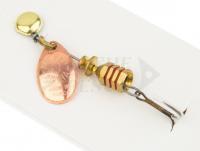 Cucchiaino rotante Mepps Aglia TW Copper #0 | 3g