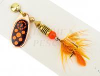 Cucchiaino Rotanto Mepps Black Fury Mouche #2 - Copper/Red Dots