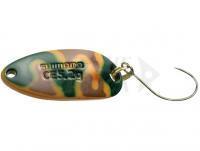 Spoon Shimano Cardiff Roll Swimmer 1.5g - 24T Mustard Green Camo