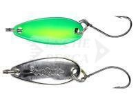 Cucchiaini ondulanti Mikado Mini Spoon 24mm 2.5g - Green/Silver/07