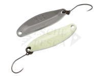 Cucchiaino ondulante trota Nories Masukuroto 3.7g LD - #040 (Glow / Gray)