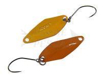 Cucchiaino ondulante trota Nories Masukuroto Rooney 1.5g - #004 (Brown / Ocher)