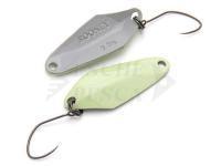 Cucchiaino ondulante trota Nories Masukuroto Rooney 1.5g - #005 (Mint / Grey)